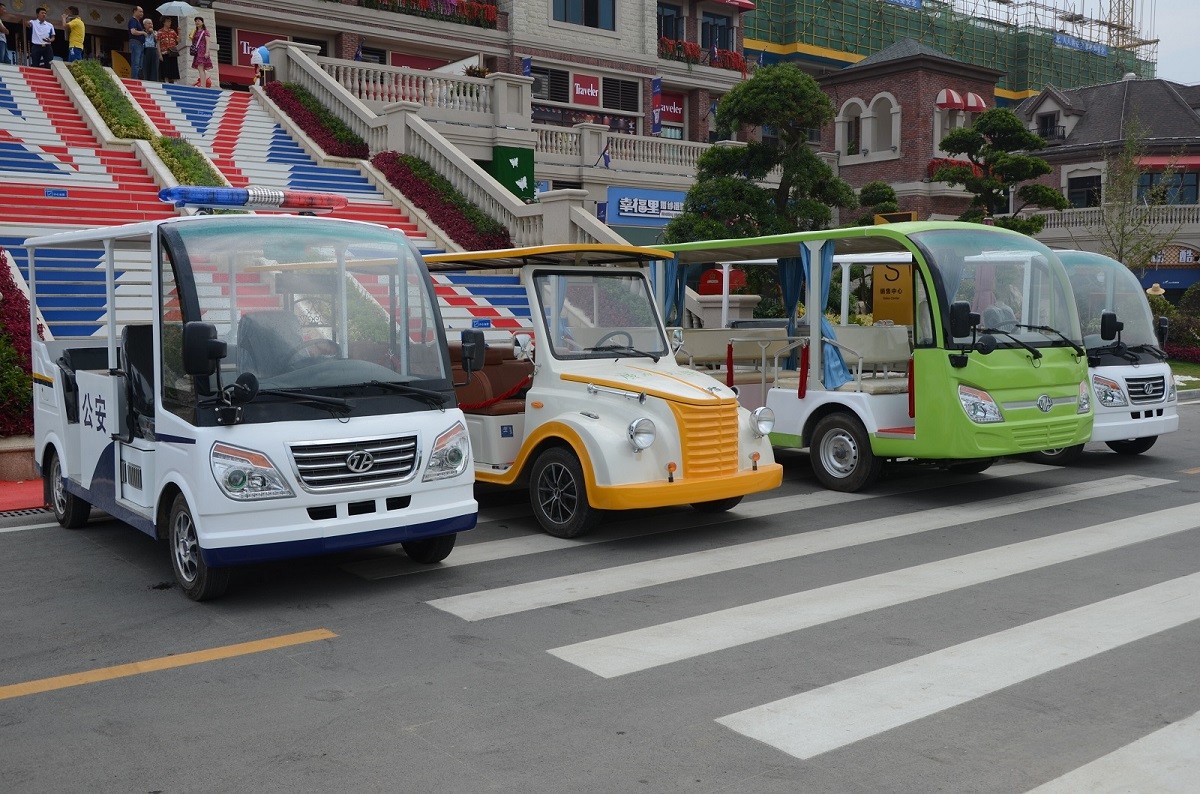 忠辉观光车花溪碧桂园客户案例图片