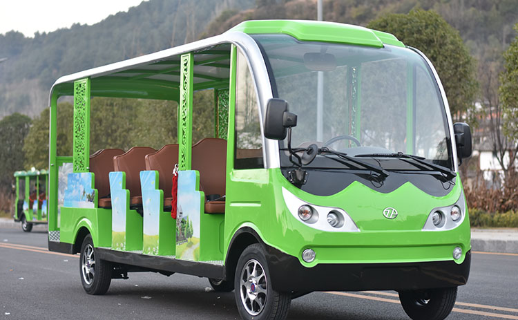 旅游景区14座敞开式电动观光车