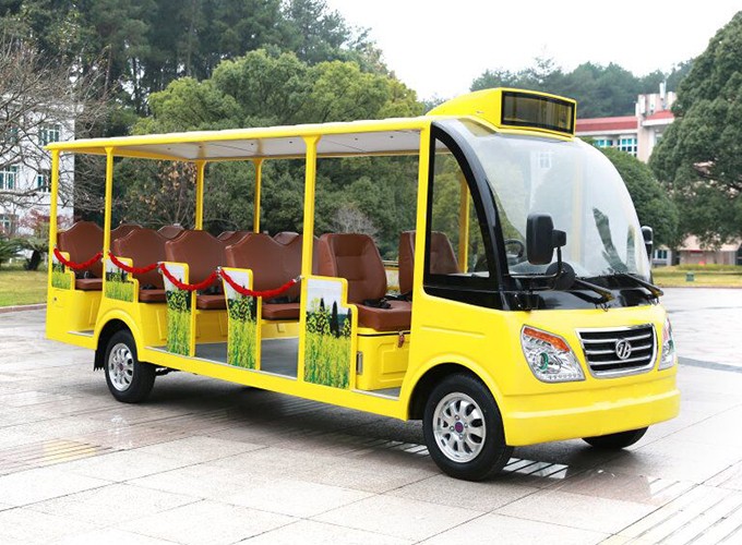 14座电动观光车 忠辉观光车