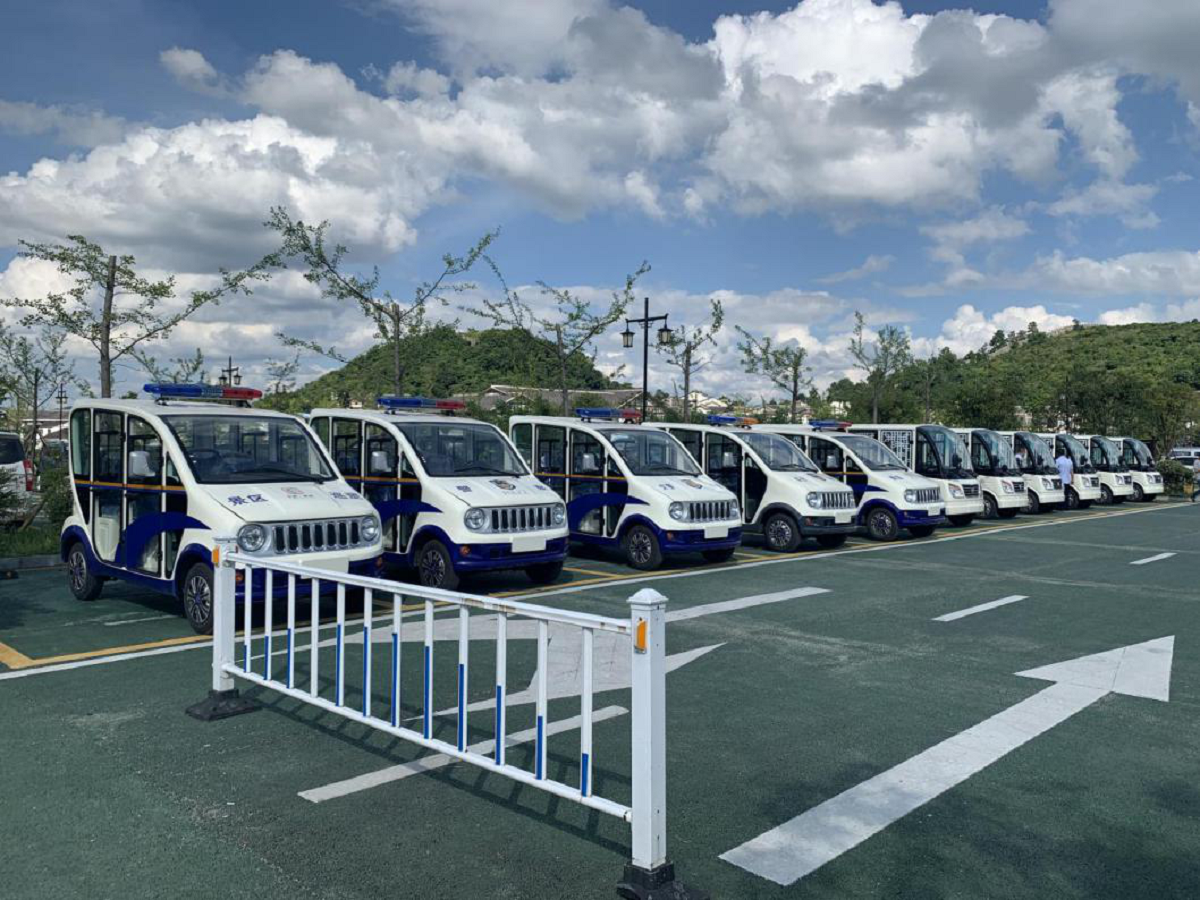 忠辉4-5座电动观光巡逻车 忠辉4-5座电动观光巡逻车