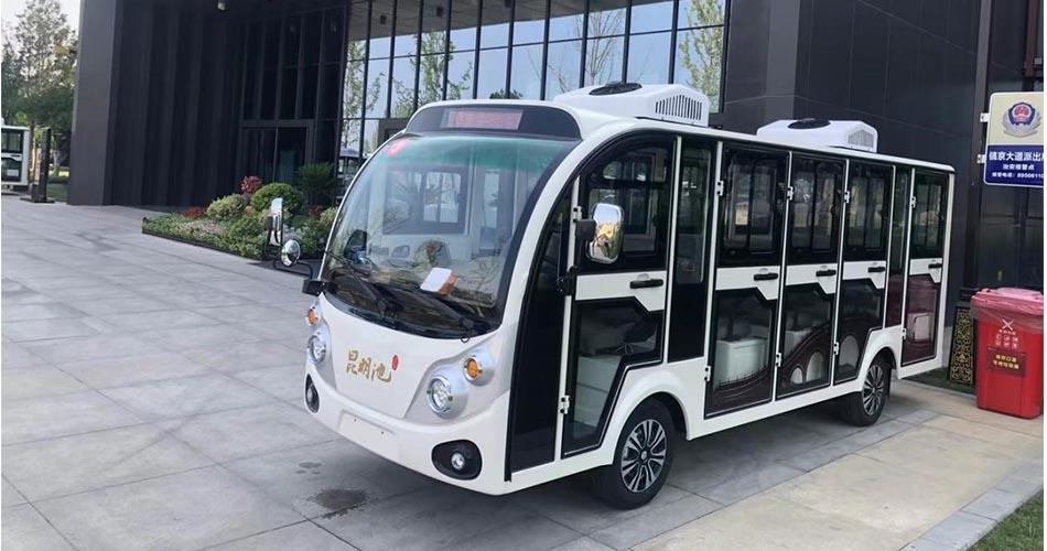 陕西·昆明池电动观光车案例