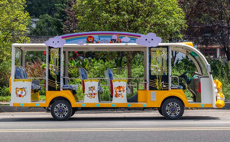 14座卡通小火车-小老虎款