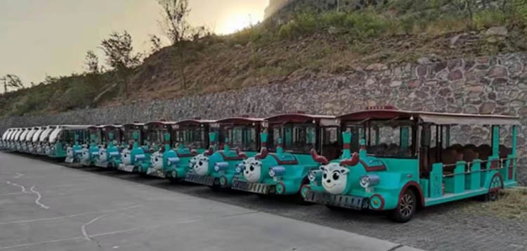 河南宝泉景区观光车案例 河南宝泉景区观光车案例