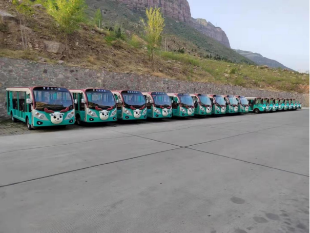 河南宝泉景区观光车案例 河南宝泉景区观光车案例