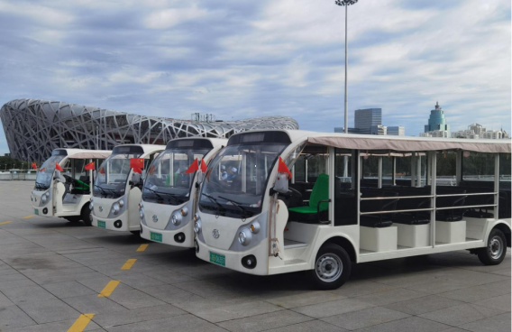 北京鸟巢23座电动观光车 北京鸟巢23座电动观光车