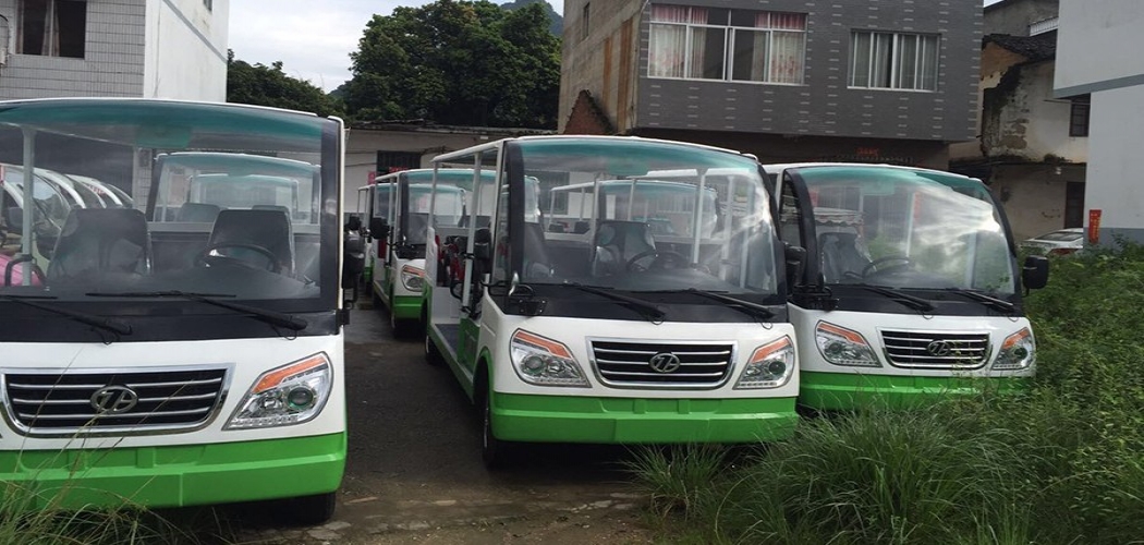 广西桂林14座燃油观光车案例