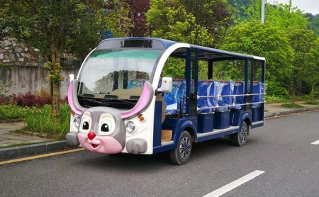 14座卡通小火车-小兔子款