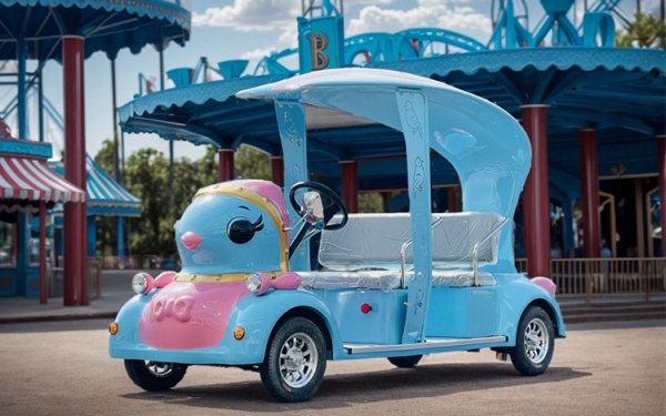 贵州忠辉4座电动公园游览代步车—青鸟