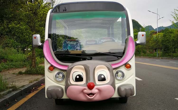 14座卡通小火车-小兔子款