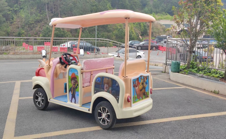 贵州忠辉4人座电动游园代步车