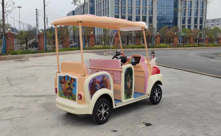 贵州忠辉4人座电动游园代步车
